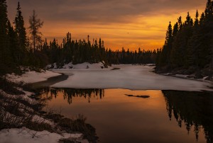 Golden sunset 